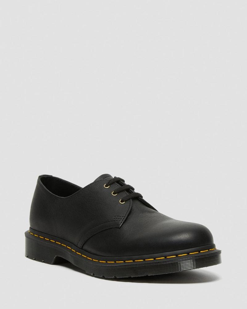 Black Men\'s Dr Martens 1461 Ambassador Leather Oxfords Shoes | CA 582EBC